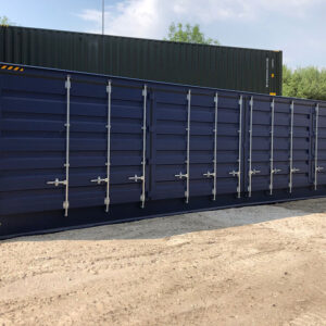 40ft High Cube (9′ 6″ high) Full Side Access Container