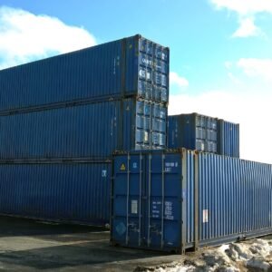 45′ HCPW Shipping Container Blue (RAL 5013)