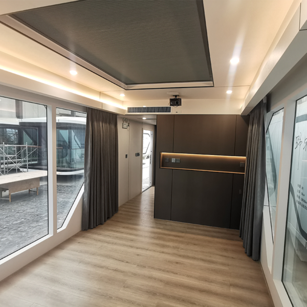Mobile capsule House Furnished Cabin Homes Villa House 40ft Container Homes Capsule Office Pod - Image 5