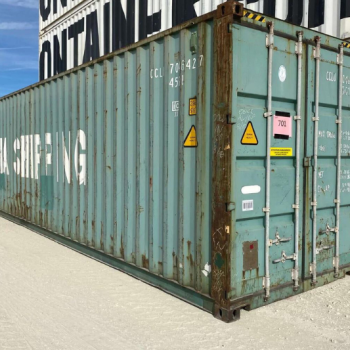 40' HC Wind and Watertight Shipping Container- Direct Ship