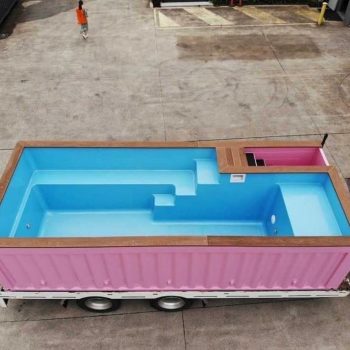 20Ft Pink Container Pool