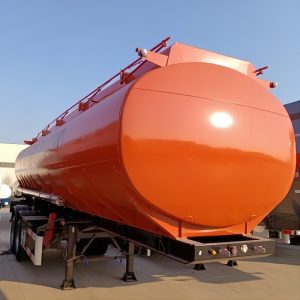 36000 Liter 2 Axle Steel Oil Tanker Trailer