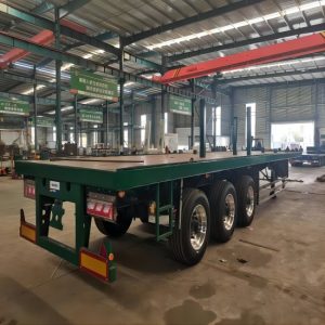 3 Axle Flatbed Trailer with Air Suspension