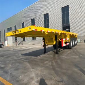 4 Axle Semi Flatbed Trailer