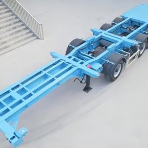 45ft 4 Axle Skeletal Container Trailer