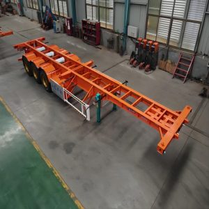 45ft 3-Axle Skeletal Container Trailer