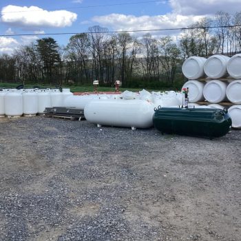 1500 Gallon Ground Propane Tank
