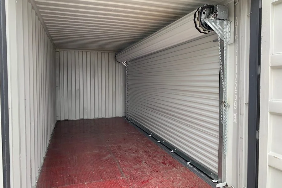20ft Shipping Container Full-Length Roll-Up Door - Image 8