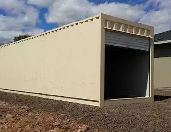 30ft Storage Container with Roll-Up Door