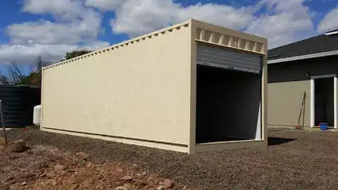30ft Storage Container with Roll-Up Door