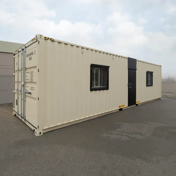 40’HC Office Container – Vinyl Drywall Finished - Y-CONTAINERS