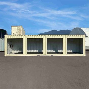 40ft High Cube Container with 4 Roll-Up Side Doors