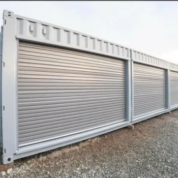 40ft Container with 3 Side Roll-Up Doors