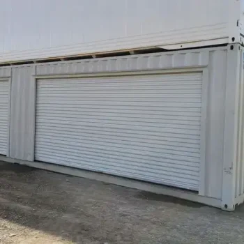 40ft Shipping Container Two Side Roll-Up Doors