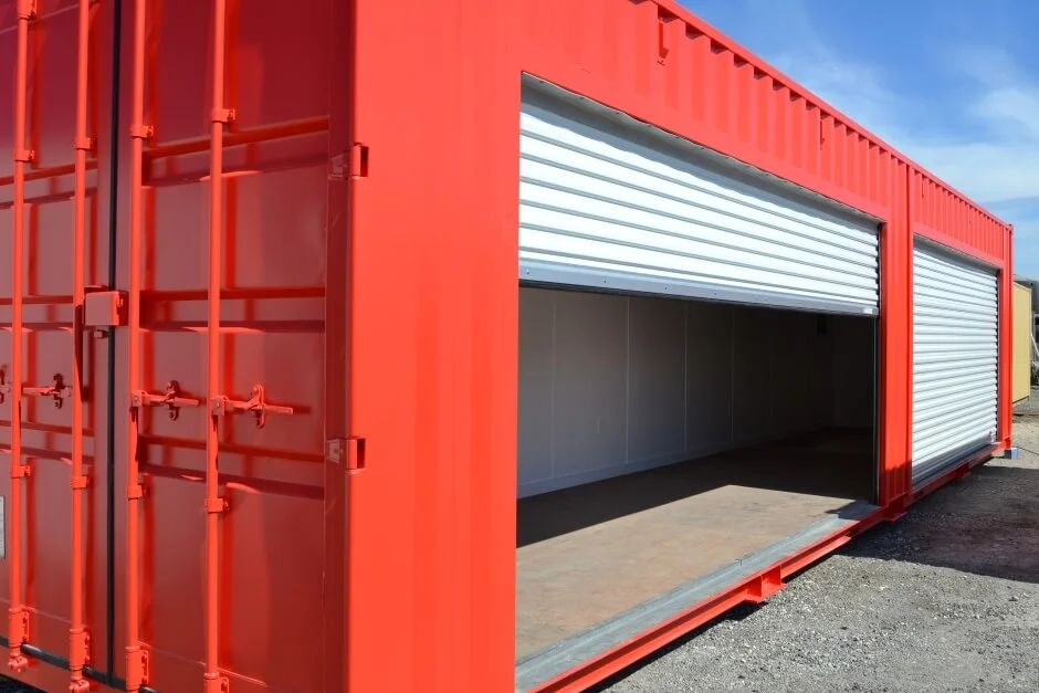 40ft Shipping Container Two Side Roll-Up Doors - Image 2