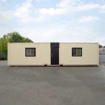40’HC Office Container – Vinyl Drywall Finished