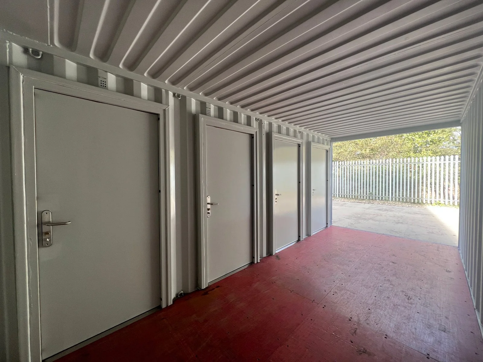 20ft Multi-Unit Storage Shipping Container - Image 2