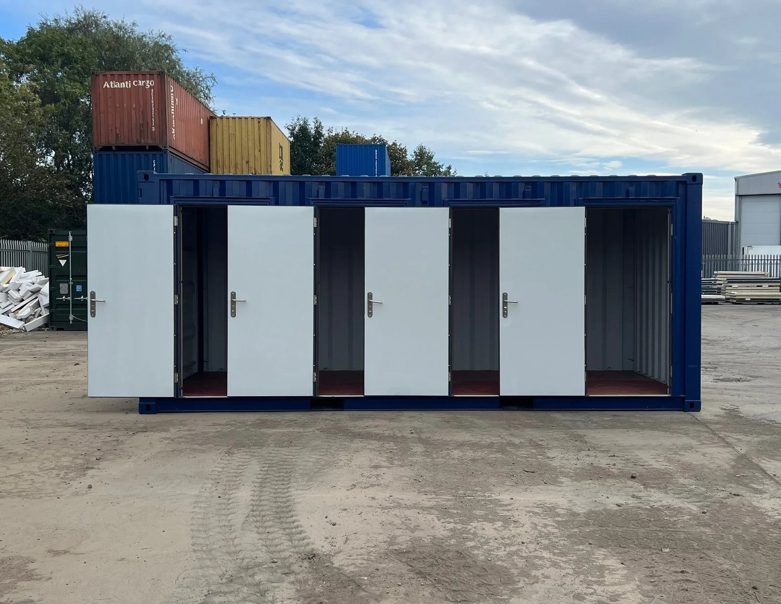 20ft Multi-Unit Storage Shipping Container - Image 7