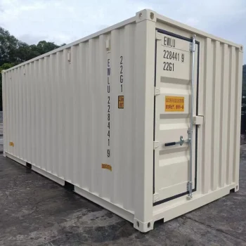 20ft Shipping Container with Double Doors & Single End Door