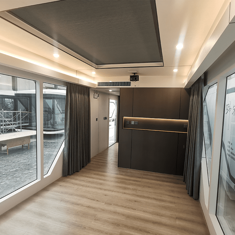 Mobile capsule House Furnished Cabin Homes Villa House 40ft Container Homes Capsule Office Pod - Image 5